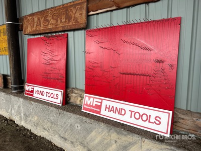 Quantity of (2) Massey Ferguson Hand Tools Organizer Board