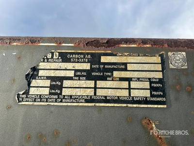 1993 AD&D Trailer and Repair 24 ft T/A Gooseneck Przyczepa do sprzętu