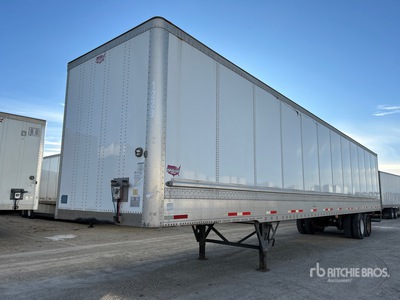 2019 Wabash DVHDHPC 53 ft x 102 in T/A Van Trailer