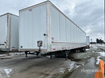 2019 Wabash DVHDHPC 53 ft x 102 in T/A Van Trailer