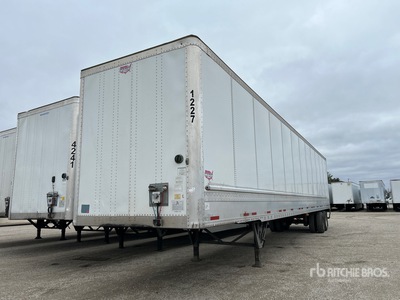 2019 Wabash DVHDHPC 53 ft x 102 in T/A Van Trailer