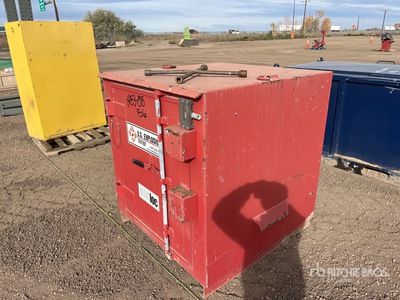 US explosive storage fire box