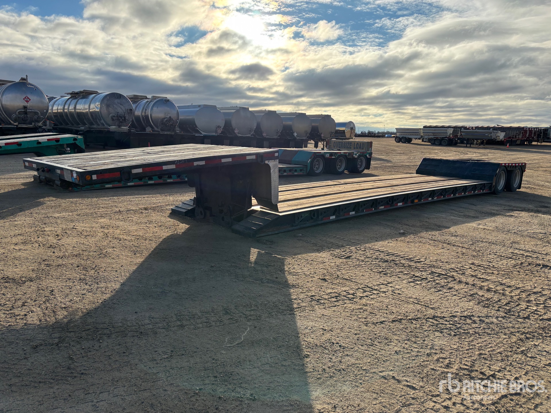 2008 XL T/A Double Drop Removable Gooseneck Remorque Surbaissée