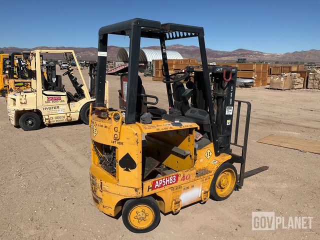MONTACARGAS ELéCTRICO HYSTER E40XM