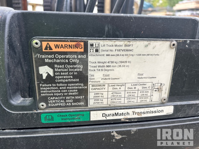 MONTACARGAS 2005 HYSTER 560FT