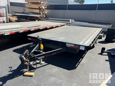 2019 TRAILER SHOPPE 12 ft T/A Tilt مقطورة متعددة الأغراض