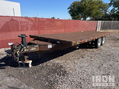 2002 Dun Rite 20 ft 3 in T/A Remolque Ligero de Volteo