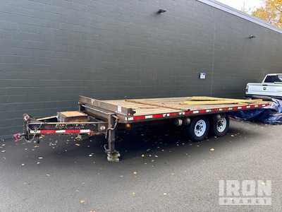 2002 Cam 18 ft T/A Tilt Deck Trailer