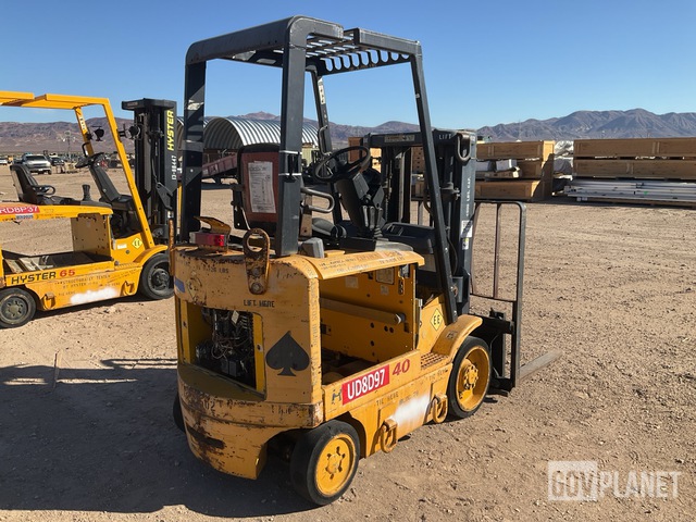 MONTACARGAS ELéCTRICO HYSTER E40MM