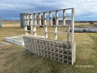 Quantity of (2) Shelving Unit