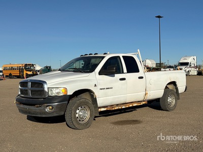 2003 Dodge Ram 3500 4x4 Crew Cab Pickup