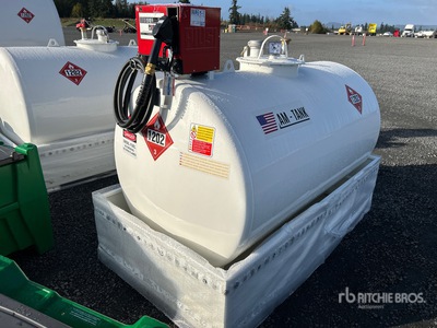 2025 AM Tank 500 490 gal Skid Mounted Steel Diesel Réservoir de carburant (Unused)