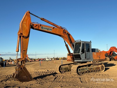 1978 Hitachi UH07 Rupsgraafmachine