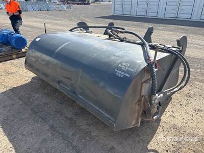 Hydrapower 2400 mm Q/C Wheel Loader Sweeper - Fits Volvo L60 - L120