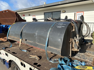 Wheel Loader Sweeper - Fits Volvo L60 - L120
