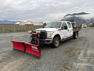 2011 Ford F-250 XL 4x4 Crew Cab Schneepflug-Lastzug