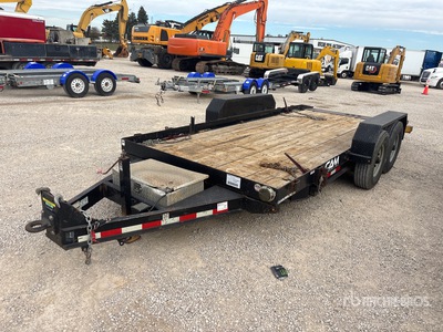 2019 Cam Superline 6910 lb 18 ft T/A Tilt Deck Trailer