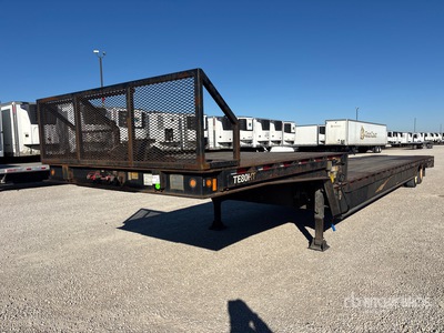 2014 Trail-Eze 50 ft T/A Hydraulic Tail Trailer