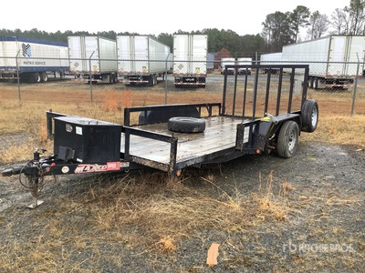 2017 Maxey 16 ft T/A Utility Trailer
