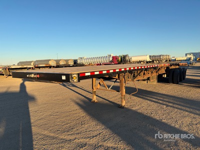 2007 Manac 48 ft Tri/A Flatbed Trailer