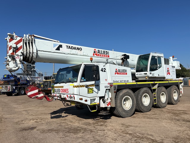 2008 Tadano ATF65G-4 65 t 8x6x8 All Terrain Crane 2008 Tadano ATF65G-4 65 t 8x6x8 All Terrain Crane