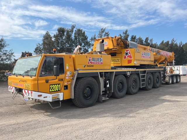 2012 Tadano ATF 220G-5 220 t 10x8x8 All Terrain Crane 2012 Tadano ATF 220G-5 220 t 10x8x8 All Terrain Crane