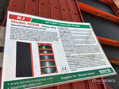 Quantity of 2025 KJ K0208 Formy betonowe