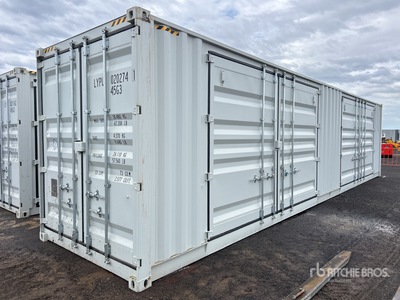 2025 40 ft High Cube Multi-Door Storage Container