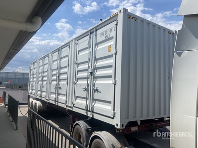 2025 40 ft High Cube Multi-Door Storage Container