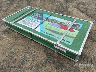 Suihe 12 ft x 20 ft Steel مظلة سيارات (Unused)
