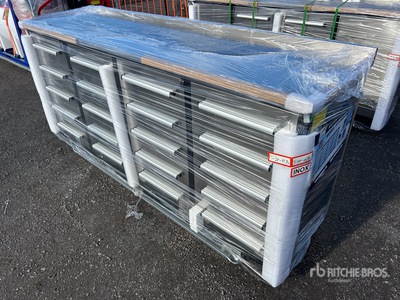 Suihe 2200 mm 20-Drawer Workbench (Unused)