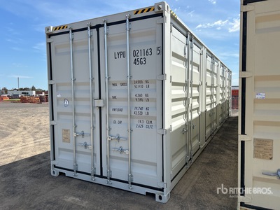 2025 40 ft High Cube Multi-Door Storage Container