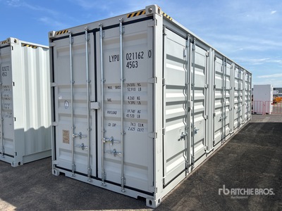 2025 40 ft High Cube Multi-Door Storage Container