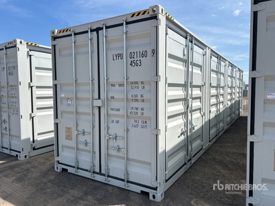 2025 40 ft High Cube Multi-Door Storage Container