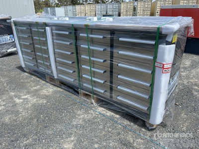 Suihe 2870 mm 30-Drawer Werkbank (Unused)
