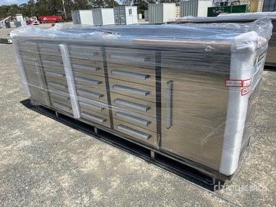 Suihe 2870 mm 18-Drawer Workbench (Unused)