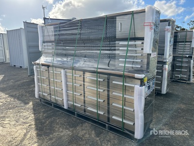Suihe 2745 mm 30-Drawer Panca da Lavoro (Unused)