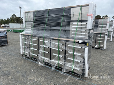 Suihe 2745 mm 30-Drawer Werkbank (Unused)
