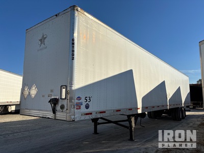 2012 Utility VS2DX 53 ft x 102 in T/A Van Trailer