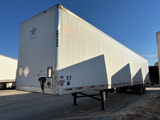 2012 Utility VS2DX 53 ft x 102 in T/A Van Trailer