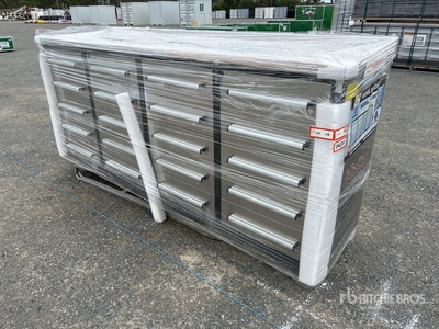 Suihe 2200 mm 20-Drawer Workbench (Unused)