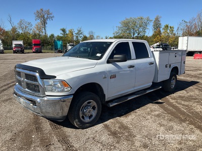 2012 Dodge Ram 2500 4x4 Crew Cab Utility Truck