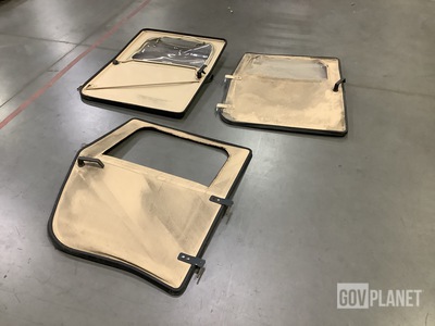 (3) HMMWV Humvee Doors