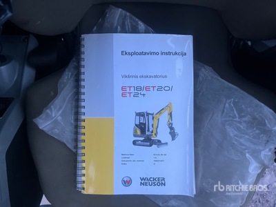 2022 Wacker Neuson ET20 Minibagger