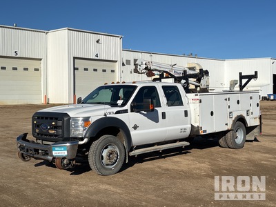 2015 Ford F-550 XL 4x4 Crew Cab Camion de service