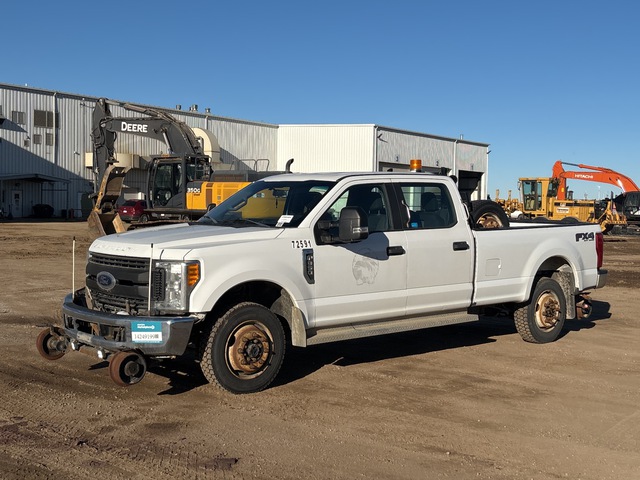 2017 Ford F-350 XL 4x4 Crew Cab Hi-Rail Pickup