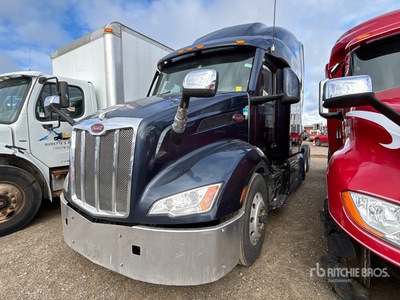 2022 Peterbilt 579 6x4 T/A Sleeper Truck Tractor (Inoperable)