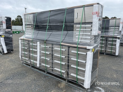 Suihe 2745 mm 30-Drawer Werkbank (Unused)