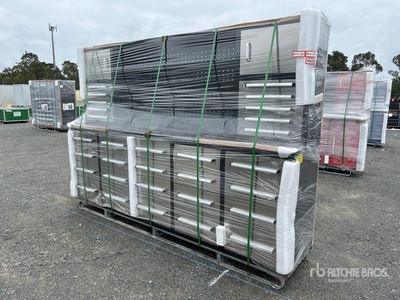Suihe 2745 mm 30-Drawer Werkbank (Unused)