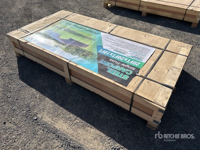 Suihe 20 ft x 20 ft Steel Carport (Unused)